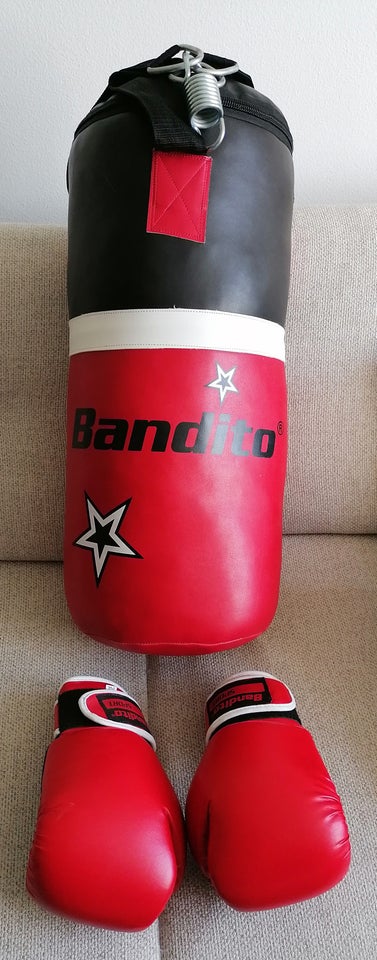 Boksesæk incl handsker Bandito