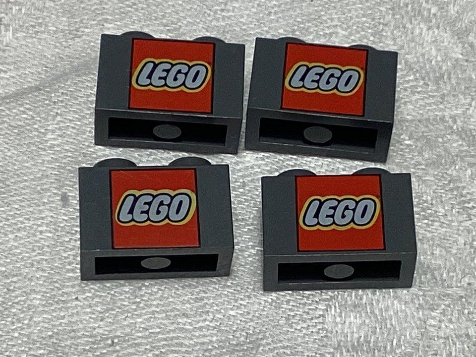 Lego andet, Dark Grey Brick 1 x 2 with