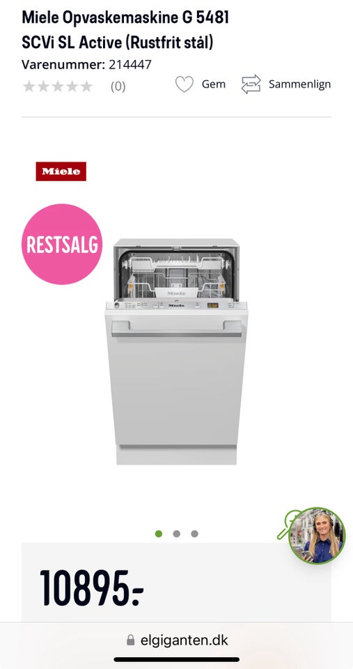 Miele G 5481 SCVi SL Active,