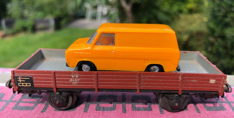 Modeltog Märklin Fladvogn med