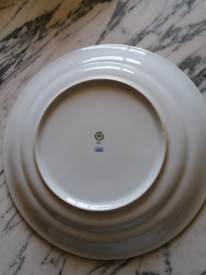 Porcelæn, 5 stk Blå magnolia, Royal