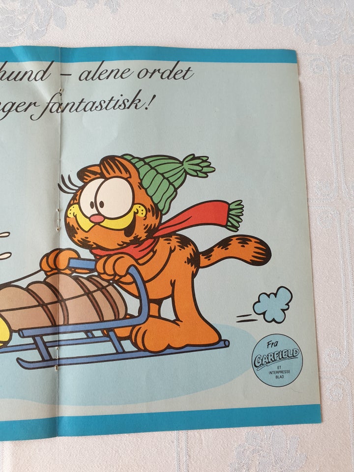 Plakat, tegneserie , Garfield