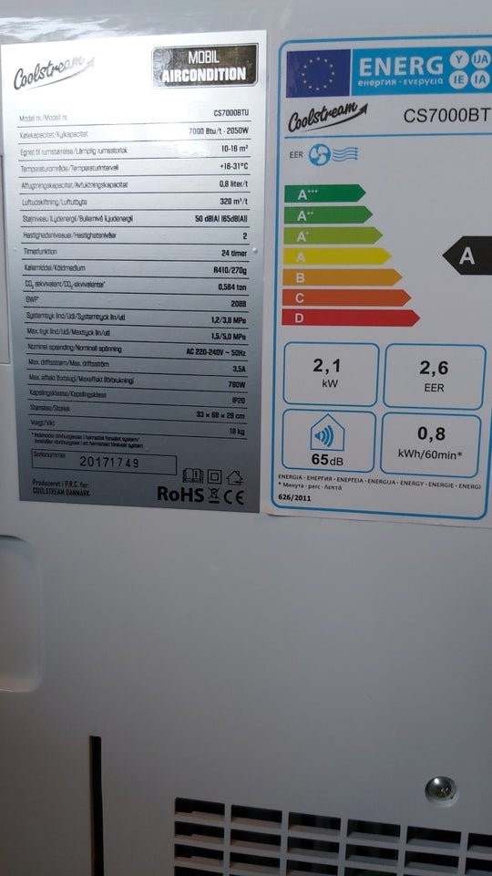 Aircondition, Coolstream Mobile