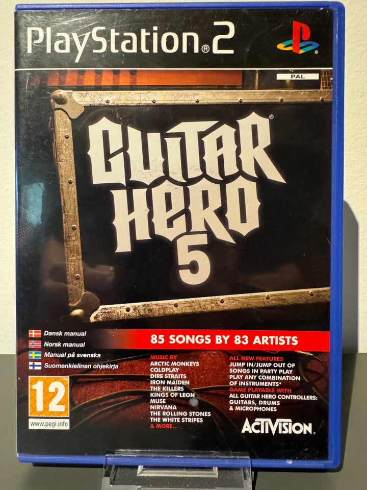 Guitar Hero 5 PS2 anden genre