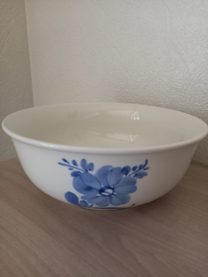 Porcelæn, Skåle , Blå blomst