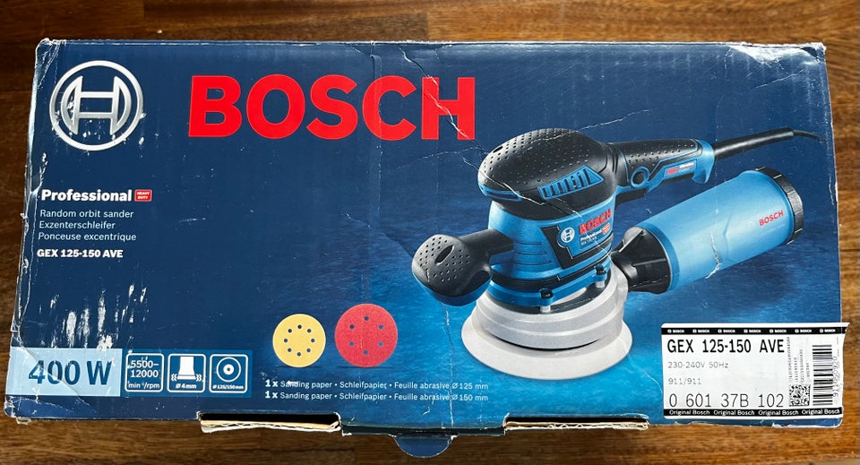 Excentersliber, Bosch