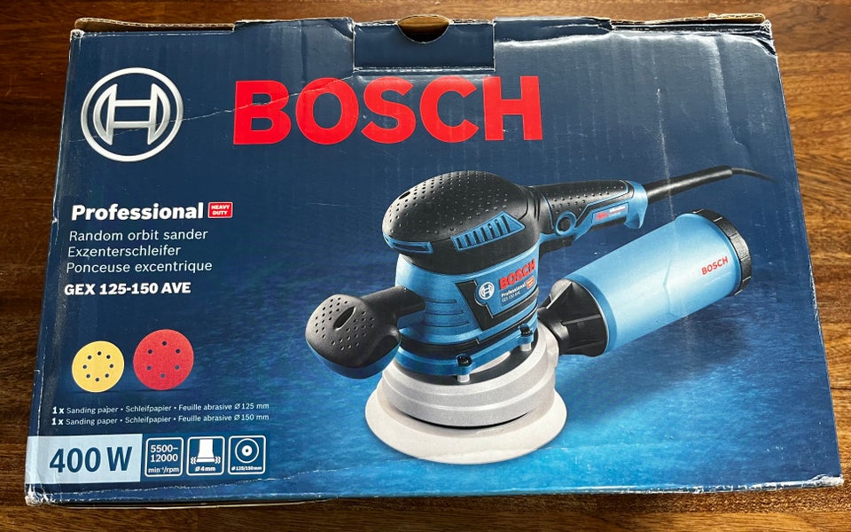 Excentersliber, Bosch