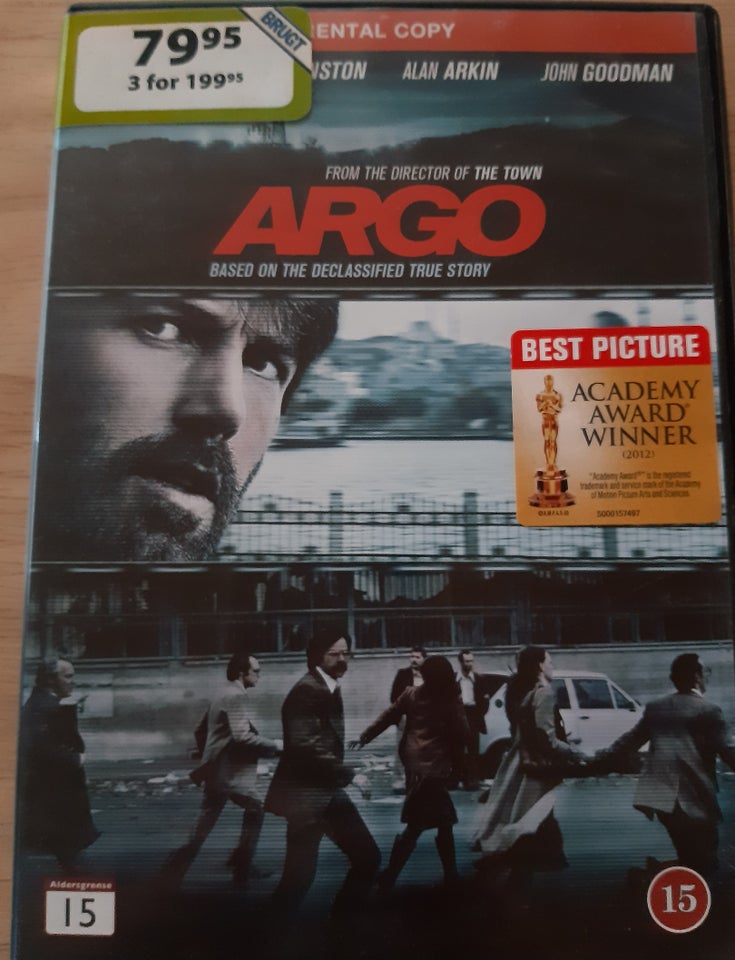 Argo, DVD, action