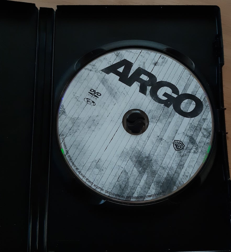 Argo, DVD, action