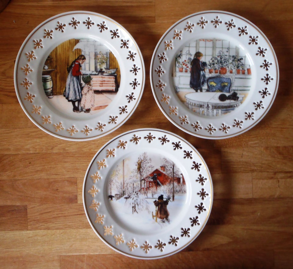 Porcelæn Carl Larsson platter