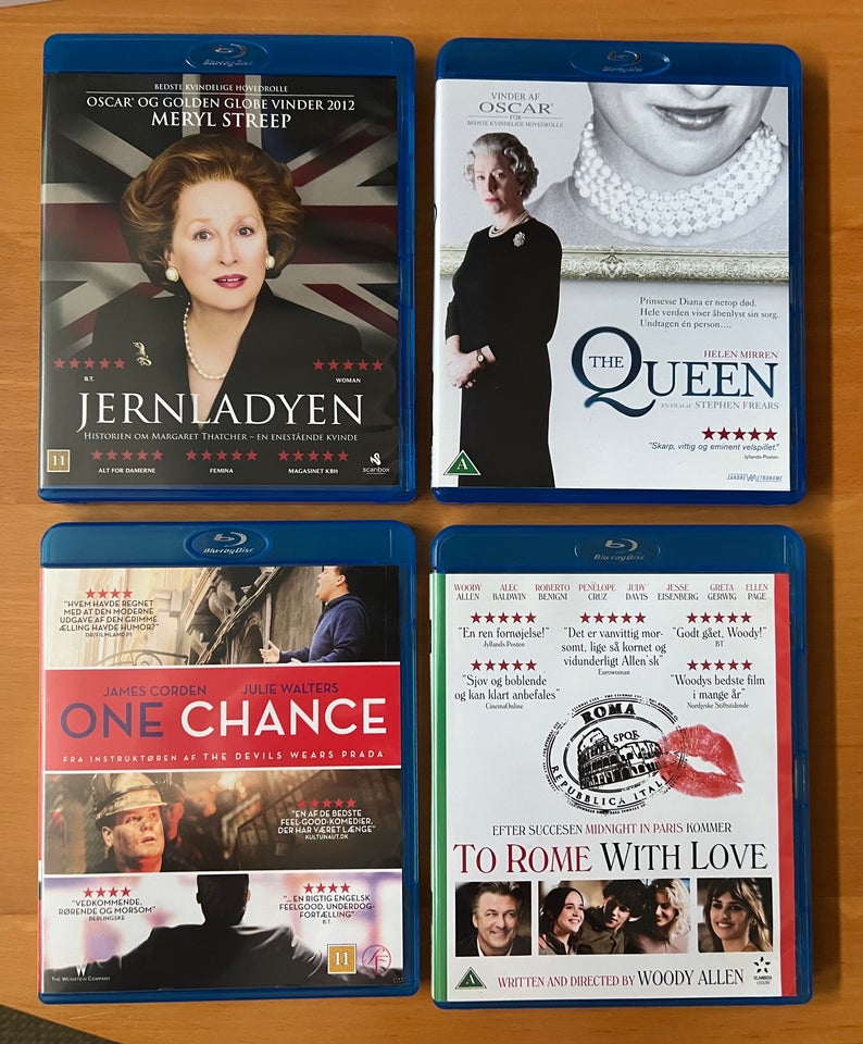 Jernladyen m.fl., Blu-ray, drama