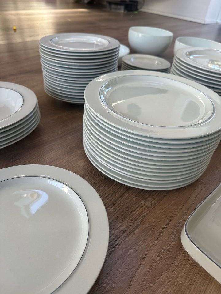 Porcelæn, Tallerken skåle fade