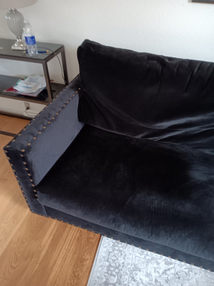 Sofa, fløjl, 3 pers.