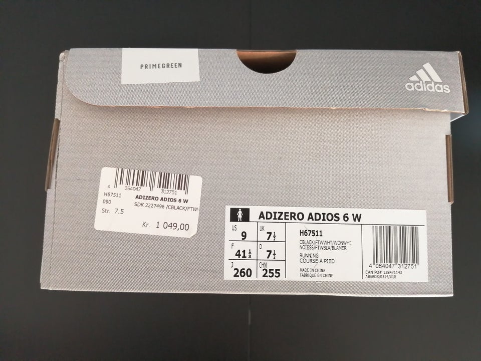 Løbesko, NYE! Adidas Adizero Adios