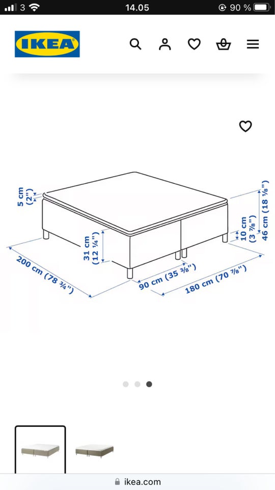 Boxmadras, Skårer, b: 180 l: 200 h: