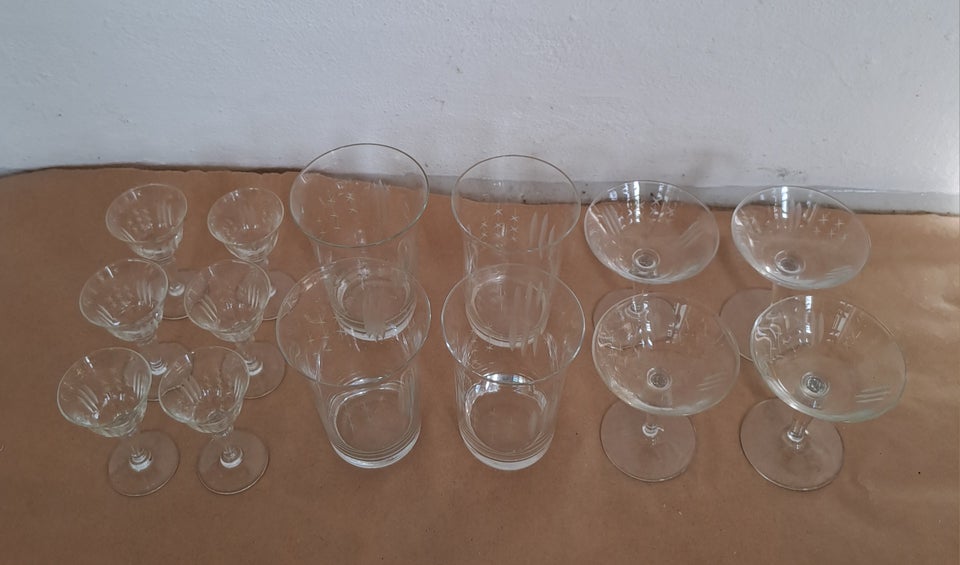 Glas Krystal glad samling