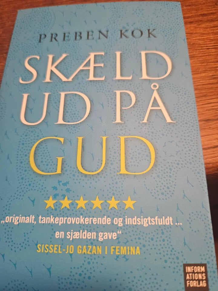 Skæld ud på gud, Preben Kok, emne: