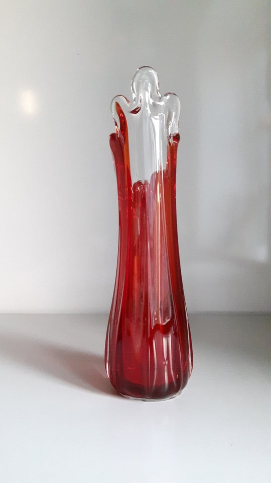 Vase Skulptur, Glaspuster, motiv: