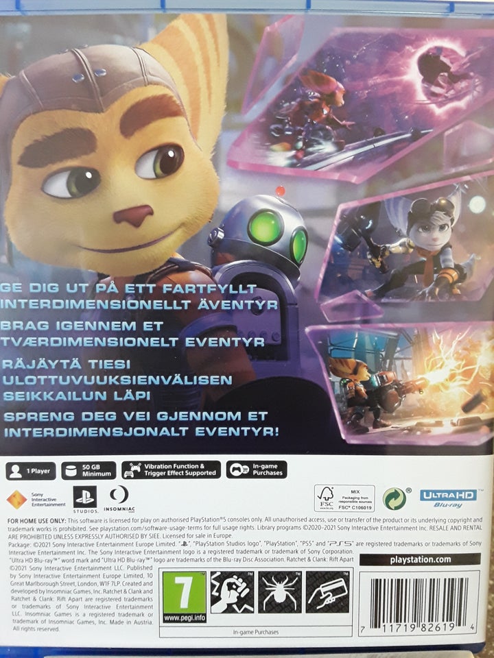 Ratchet  Clank : Rift Apart, PS5,