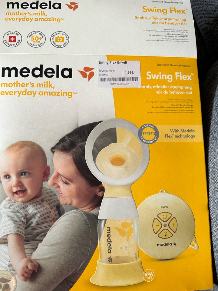 Brystpumpe, Medela elektrisk