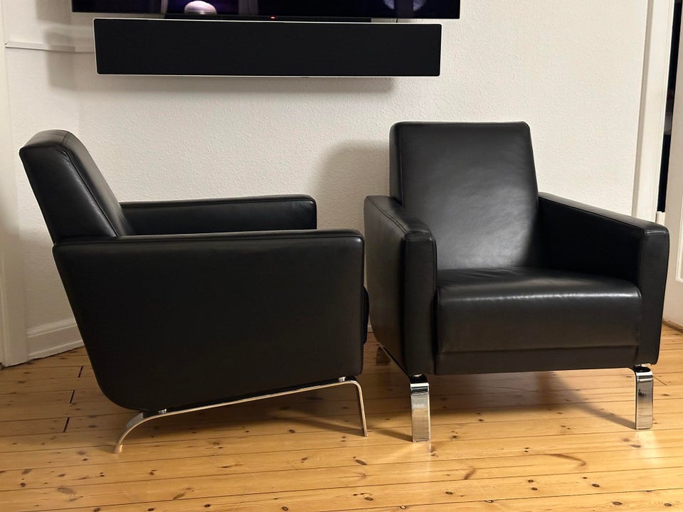 BoConcept LÆDER LOUNGESTOLE