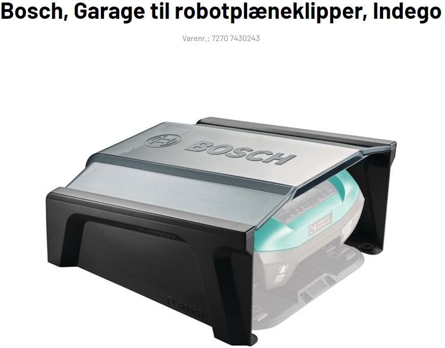 Bosch Robotplæneklipper I