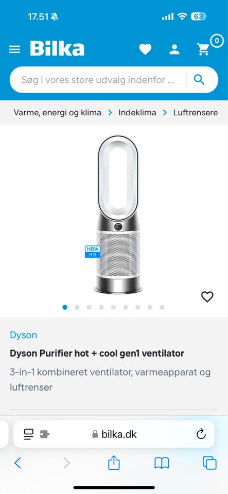 Luftrenser, Dyson