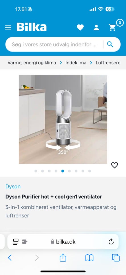 Luftrenser, Dyson