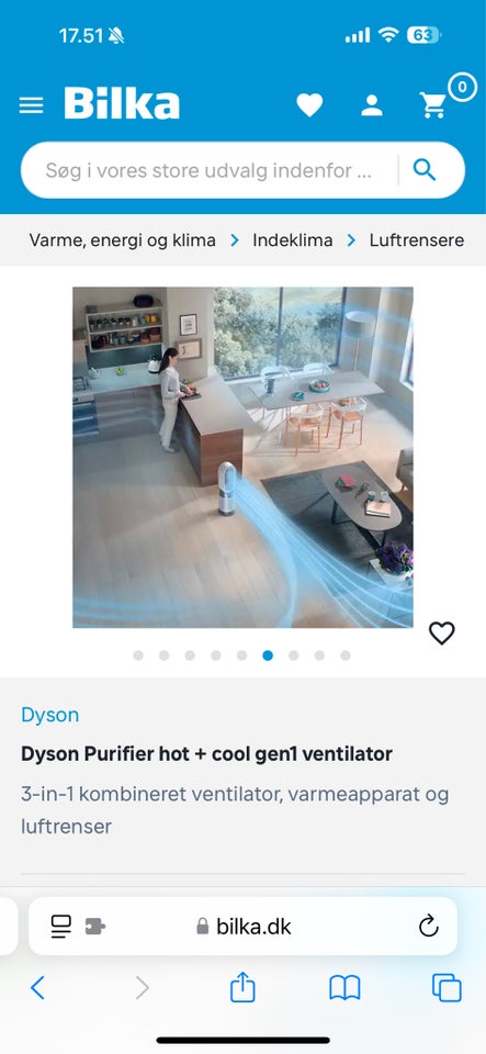 Luftrenser, Dyson