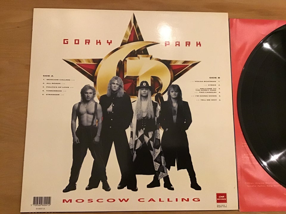 LP, Gorky Park, Moscow calling