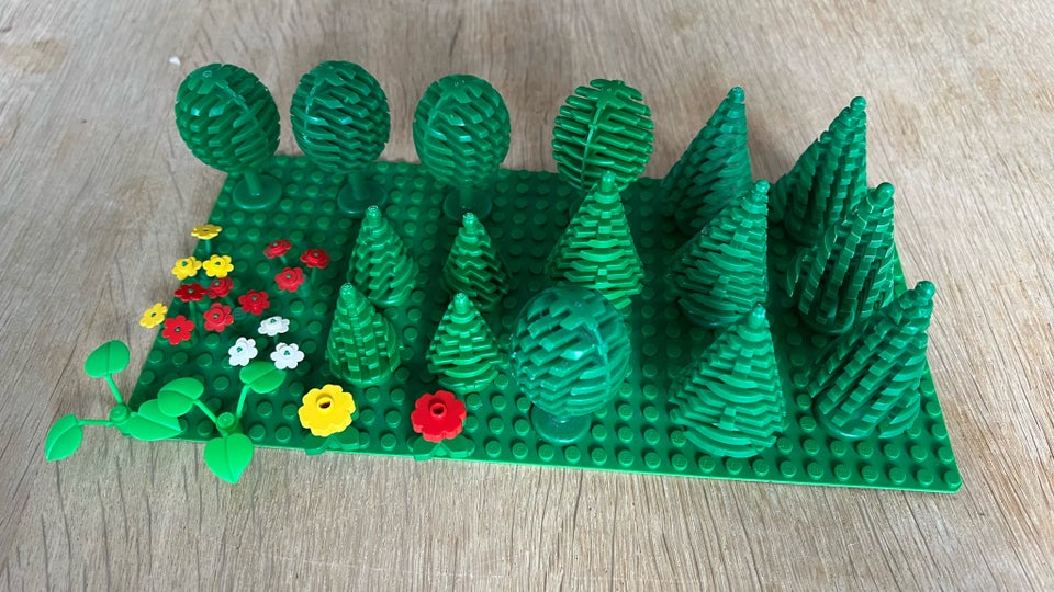 Lego andet, træer og blomster