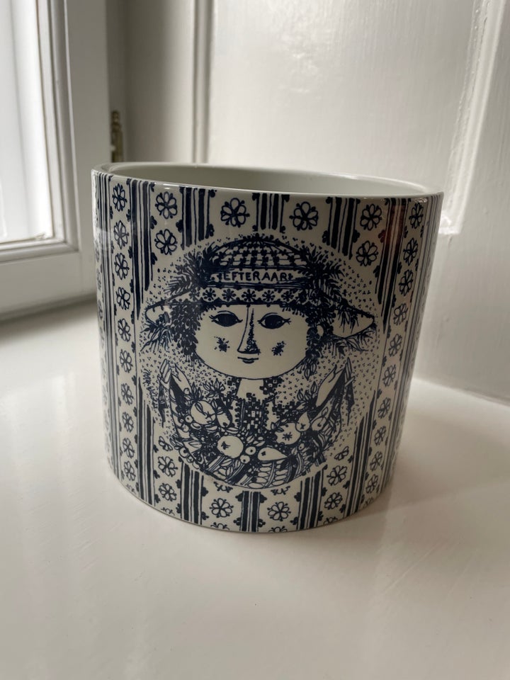 Porcelæn, Urtepotte, Bjørn