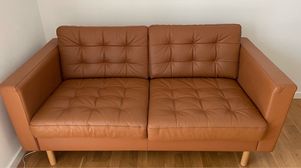 Sofa læderlook 2 pers