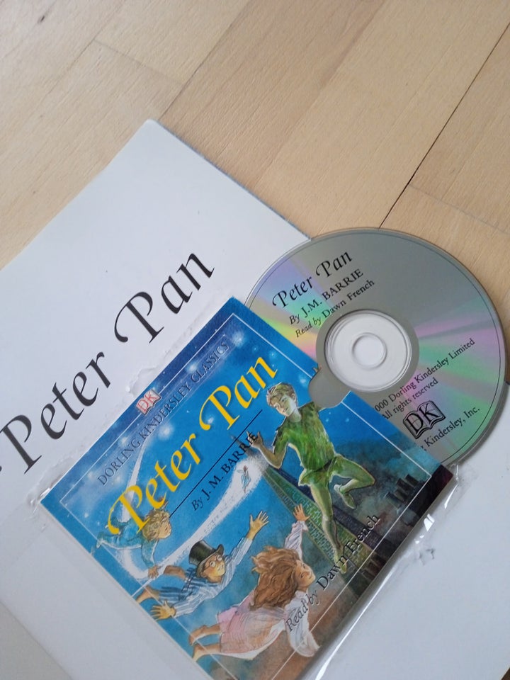 Peter Pan med cd, Disney