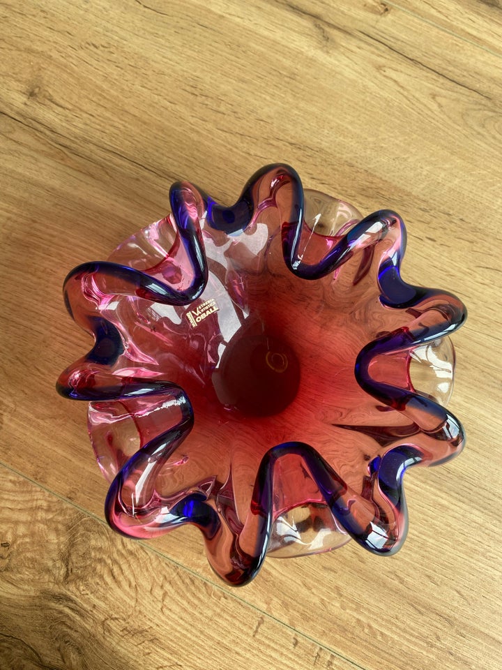 Glas Murano skål Murano