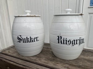 Porcelæn Krukker