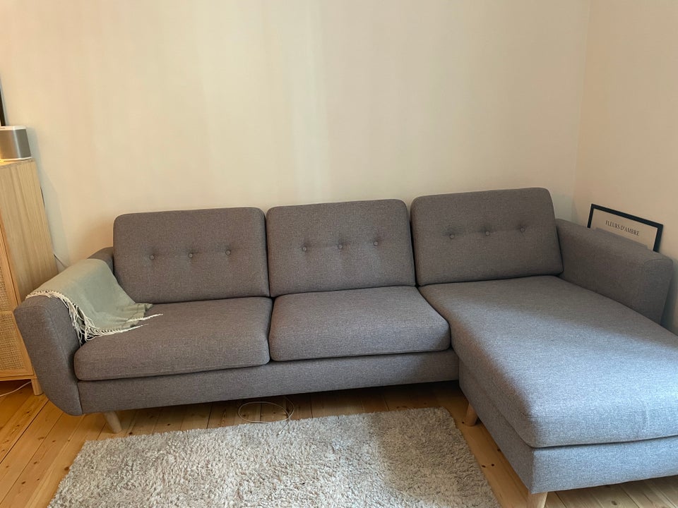 3 personers chaiselong sofa