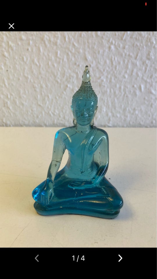 Transparent Buddha skulptur