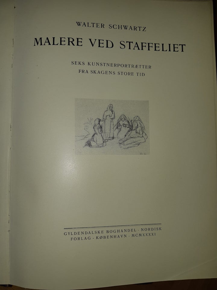 Malerne ved staffeliet, Walter