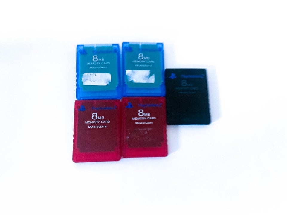 Playstation 2 PS2 Memory Cards - 75