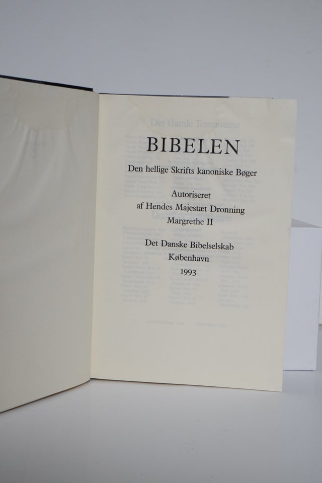 Bibelen (1992-oversættelse), Det