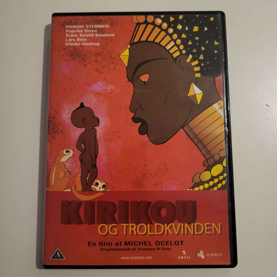 Kirikou og troldkvinden DVD