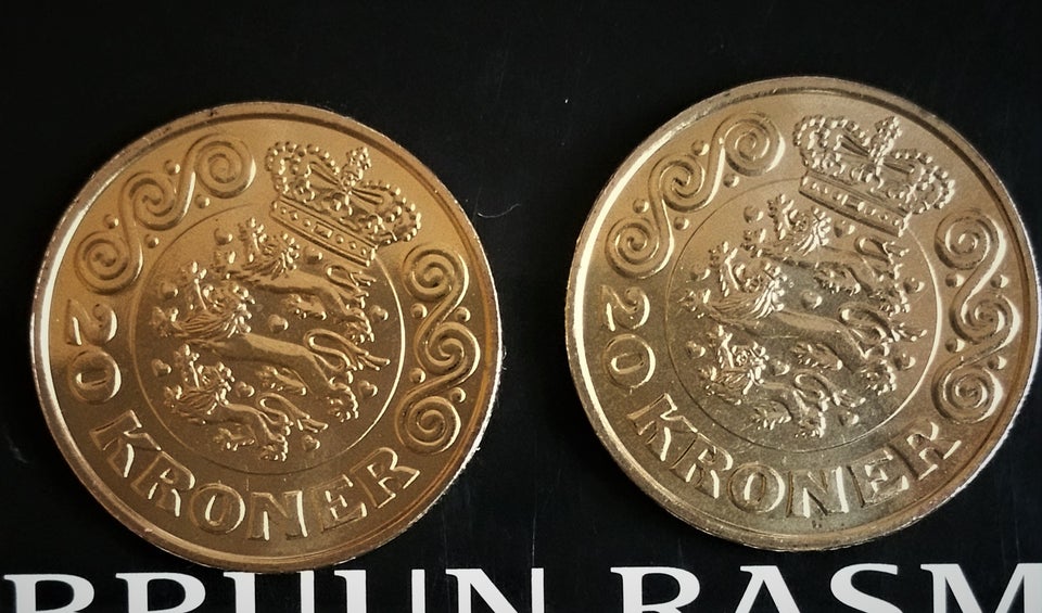 Danmark mønter 2000DKK x 2