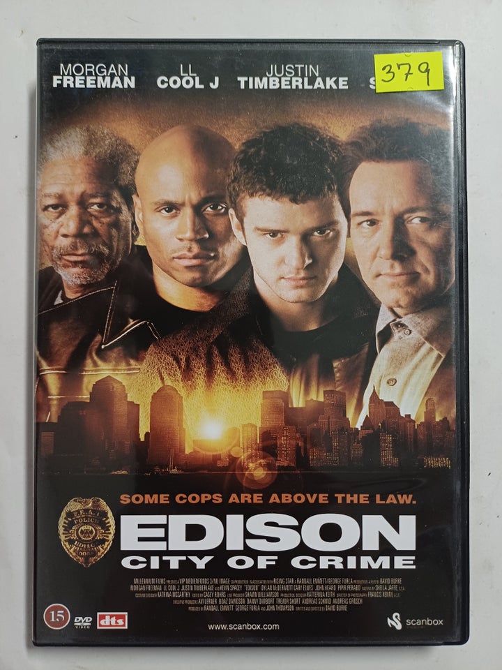 Edison city of crime, DVD, action