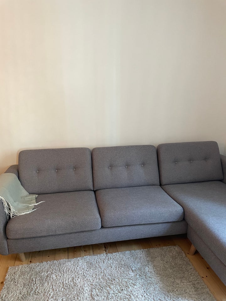3 personers chaiselong sofa