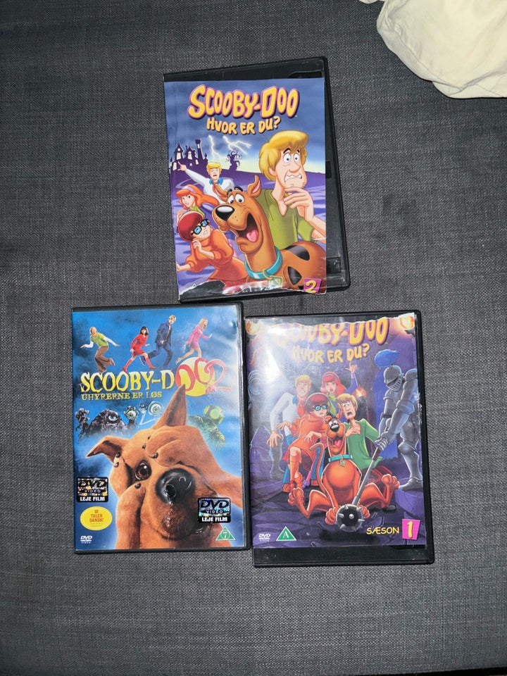 Scooby doo dvd’er , DVD, animation