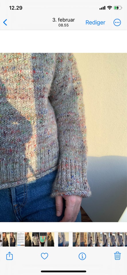 Sweatshirt, Noro, str. 36