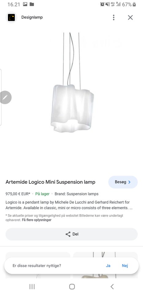 Artemide Logico Mini loftlampe