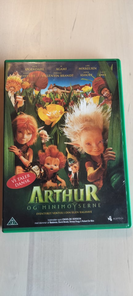 Arthur og minimoyserne, DVD,