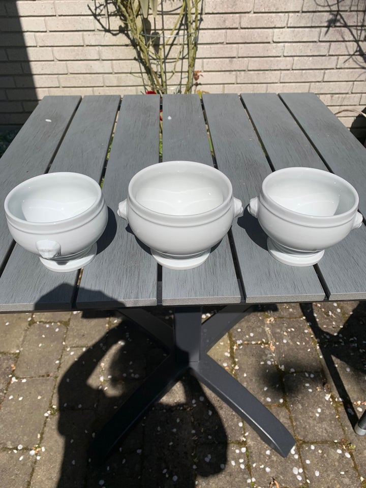 Porcelæn Suppeskåle Pillivuyt